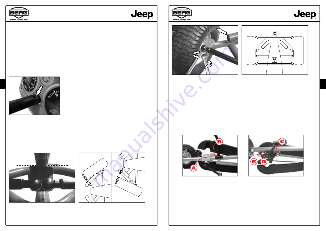 Jeep Wrangler Pedal Go-kart BF-3 Скачать руководство пользователя страница 5