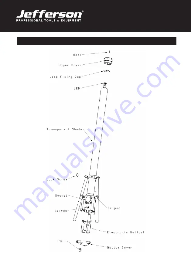 Jefferson Professional Tools & Equipment JEFWLT54WPLA-110 User Manual Download Page 3