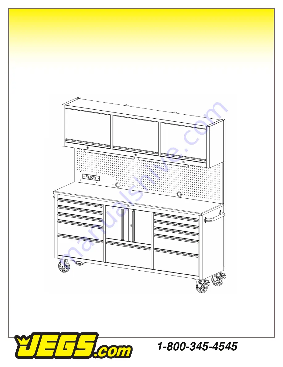 Jegs 555-81445 Assembly Manual Download Page 1