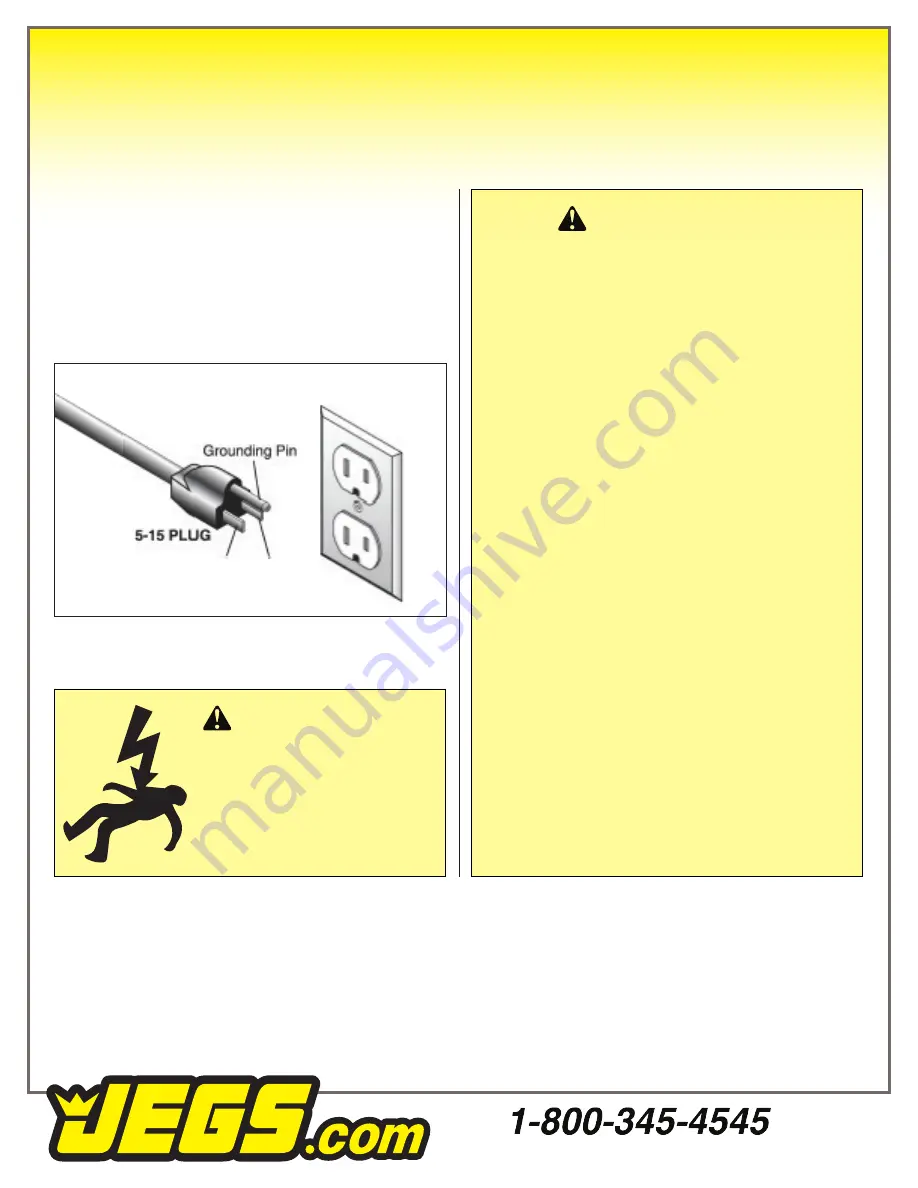 Jegs 555-81445 Assembly Manual Download Page 9