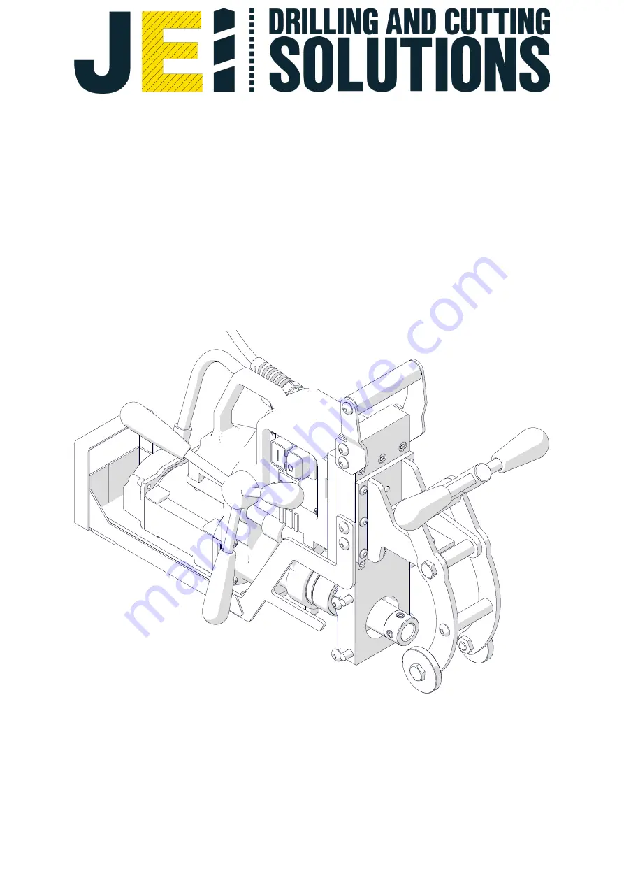 JEI DRILLING & CUTTING SOLUTIONS RAILBEAST RDE-36 Скачать руководство пользователя страница 1