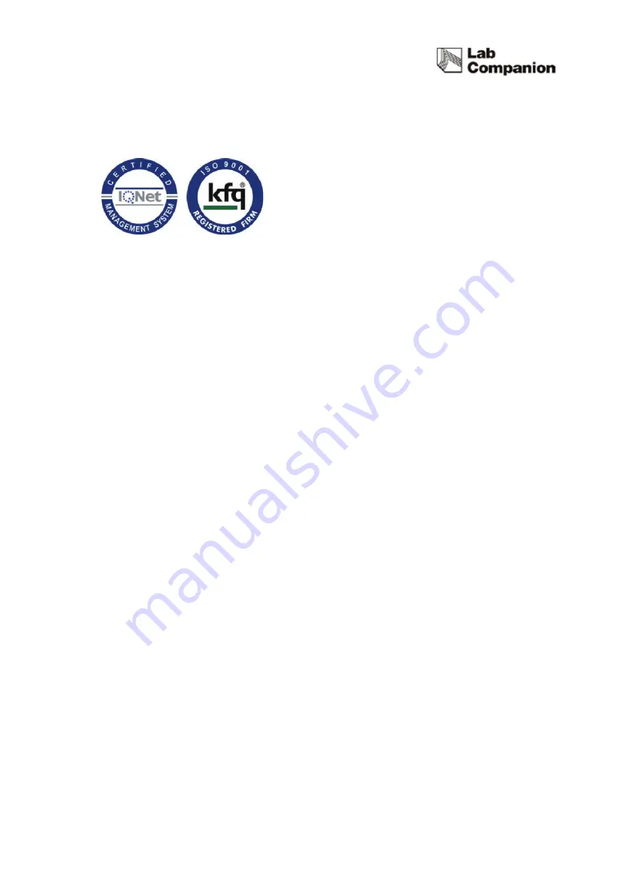 Jeio tech IST-3075 Operating Manual Download Page 3