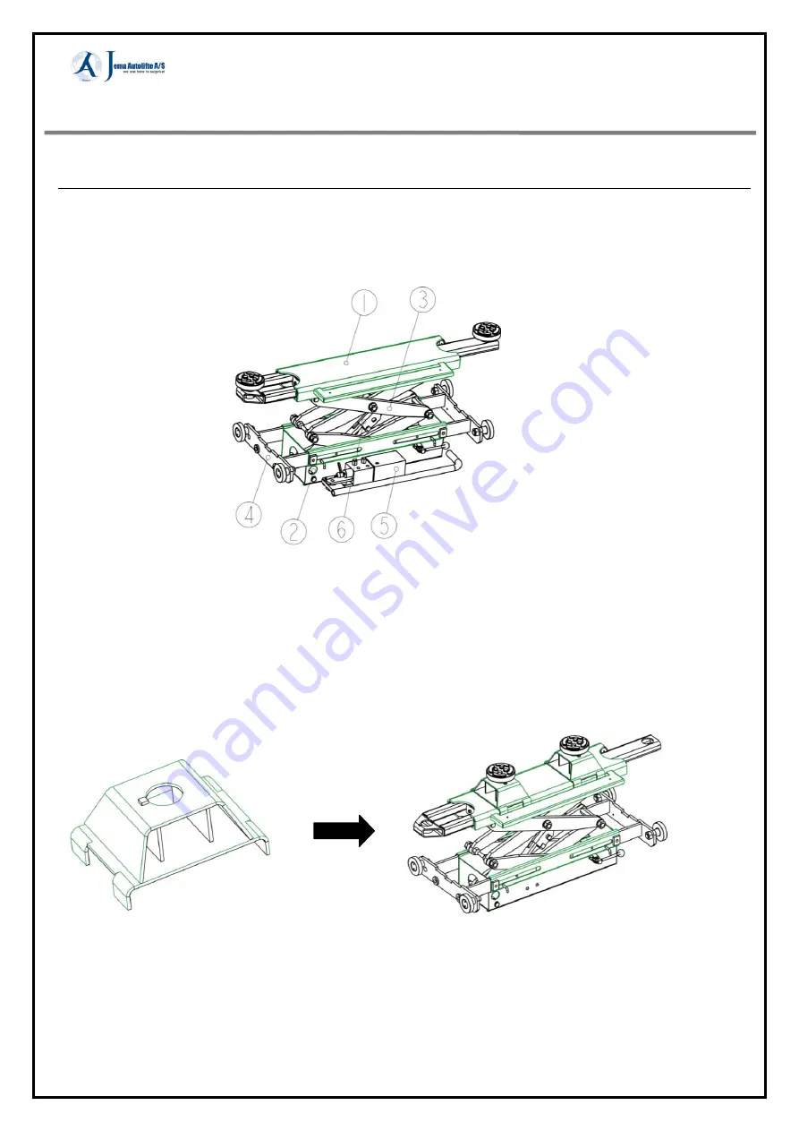 Jema Autolifte JA2000J Скачать руководство пользователя страница 6