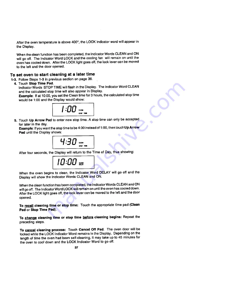 Jenn-Air FCE10610 Скачать руководство пользователя страница 37