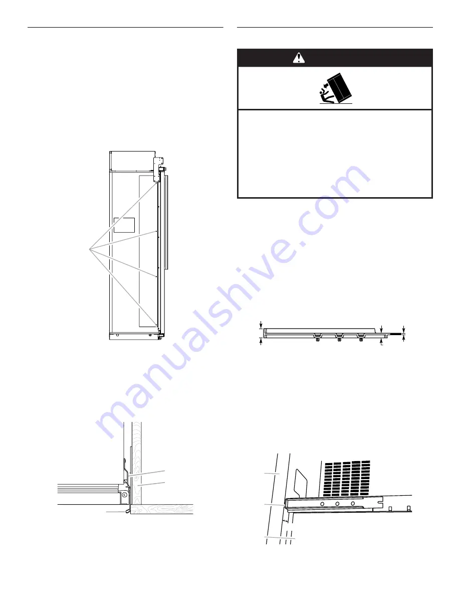 Jenn-Air JB36NXFXLW Installation Manual Download Page 20