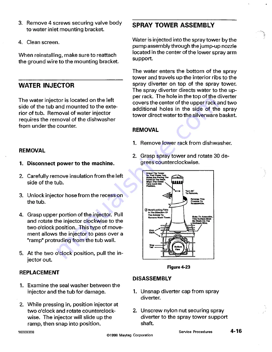 Jenn-Air JDB4950 Service Manual Download Page 40