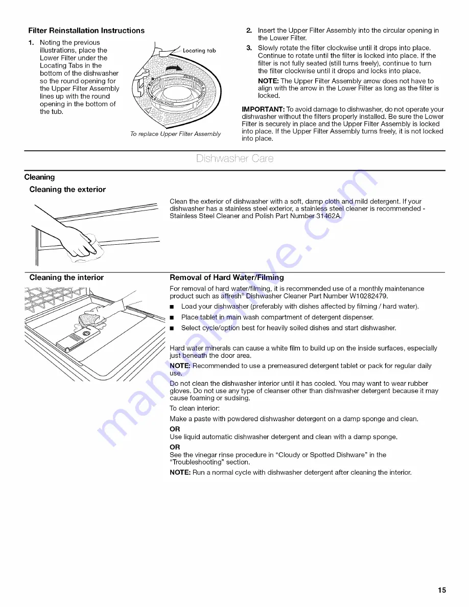 Jenn-Air JDB8000AWB3 User Instructions Download Page 15