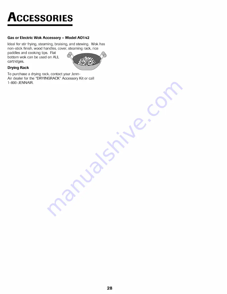 Jenn-Air JDR8880RDB1 Use & Care Manual Download Page 29