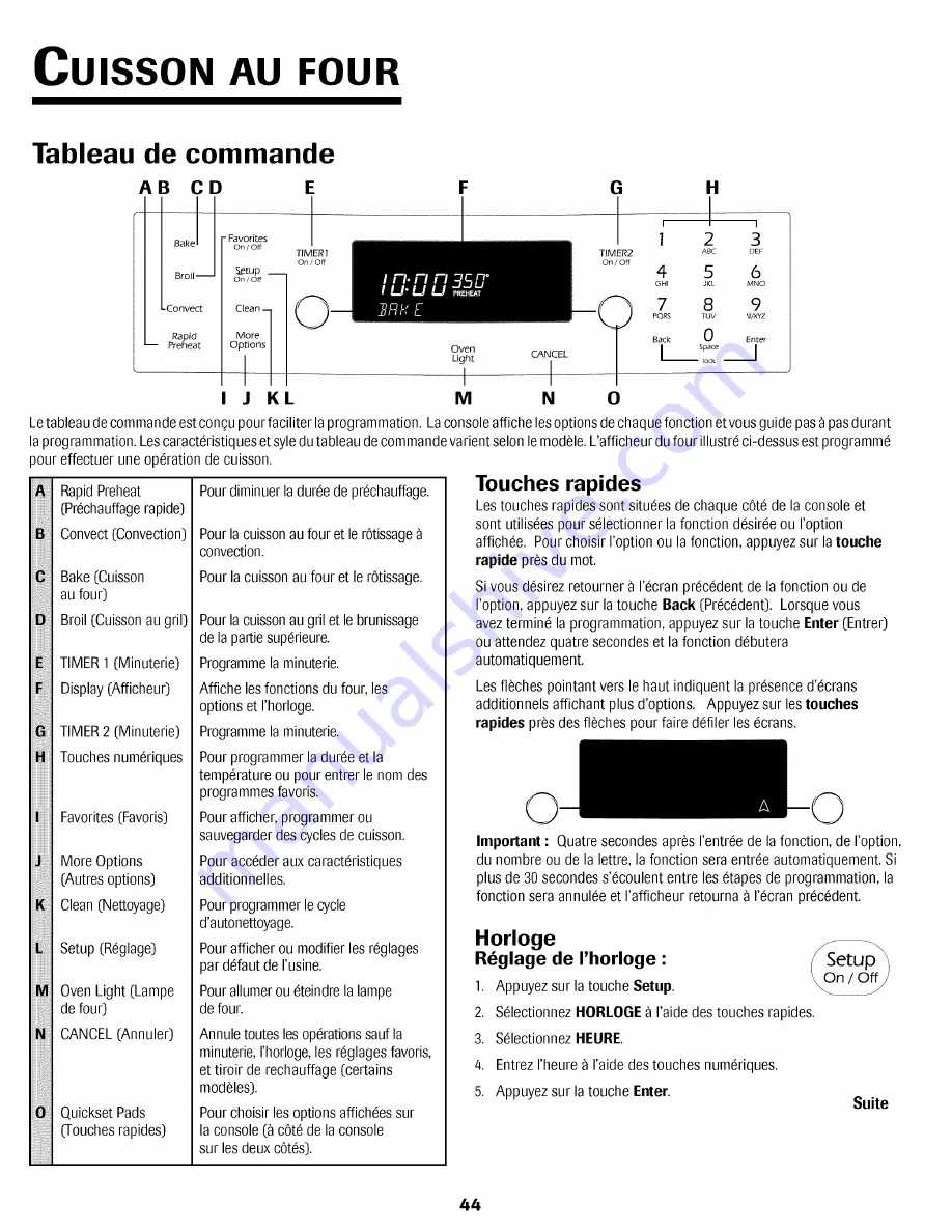 Jenn-Air JDR8880RDB1 Use & Care Manual Download Page 45