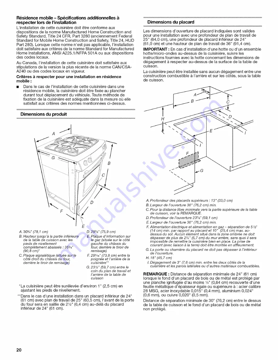 Jenn-Air JDS8850CDB00 Installation Instructions Manual Download Page 20