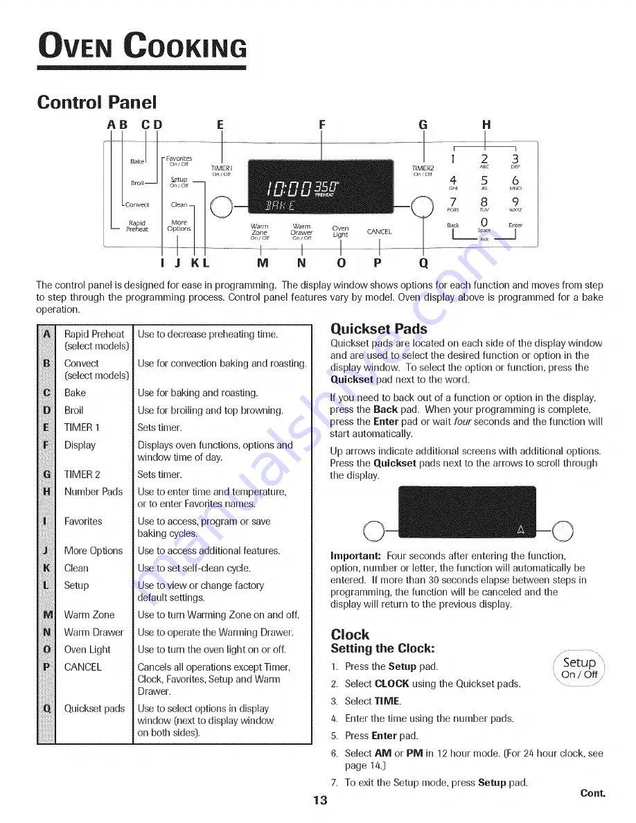 Jenn-Air JER8785RAB Use & Care Manual Download Page 14