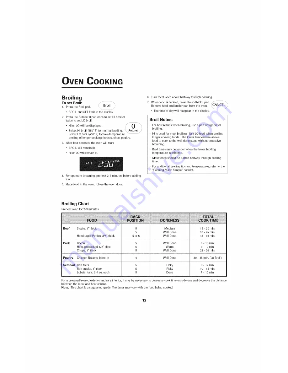 Jenn-Air JGR8775QDB Use & Care Manual Download Page 13