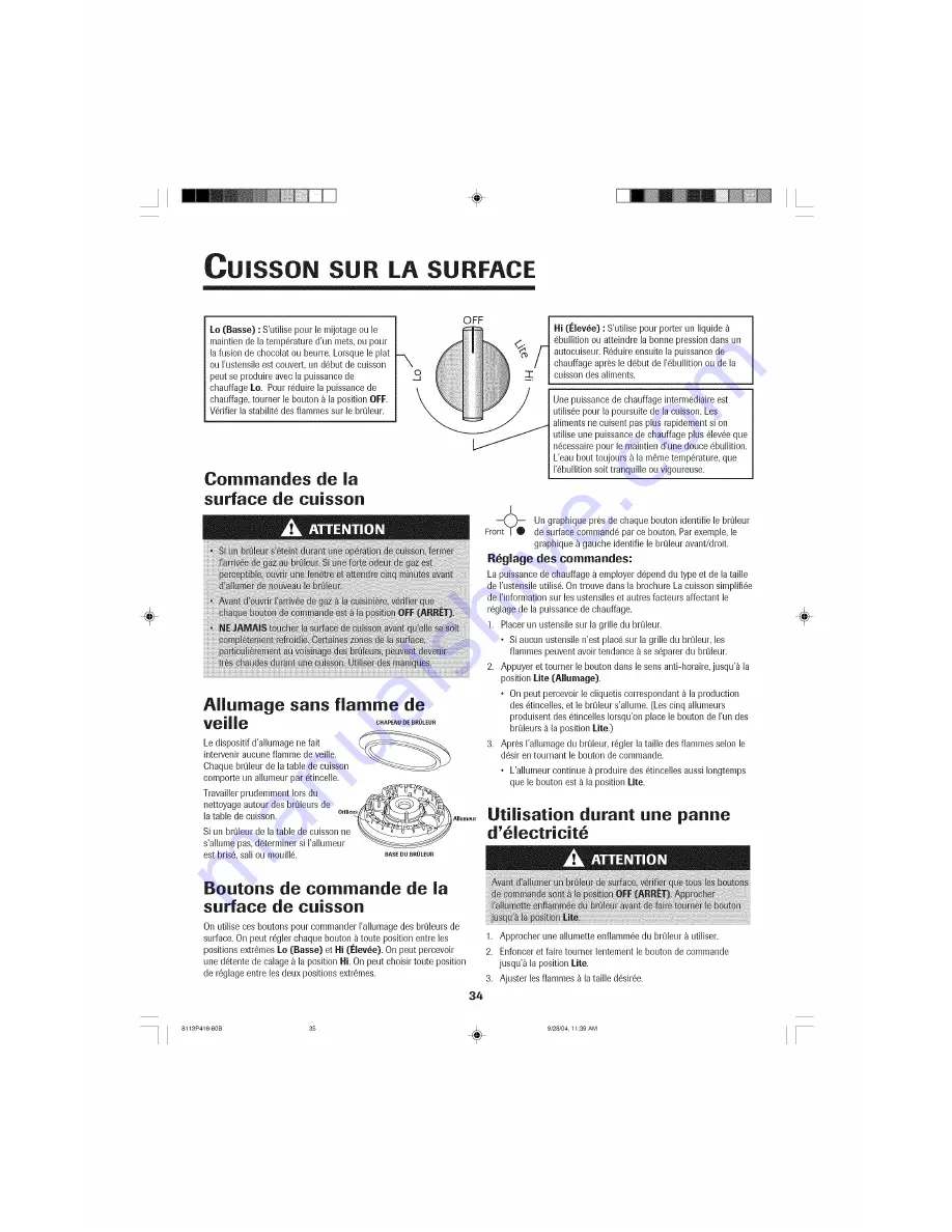 Jenn-Air JGR8775QDB Use & Care Manual Download Page 35