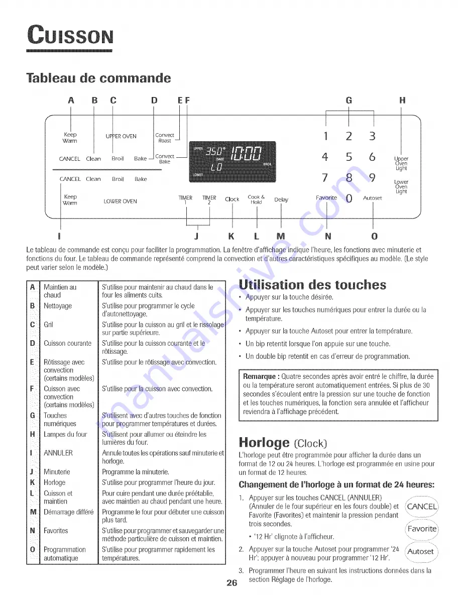 Jenn-Air JJW8430DDB Use & Care Manual Download Page 27