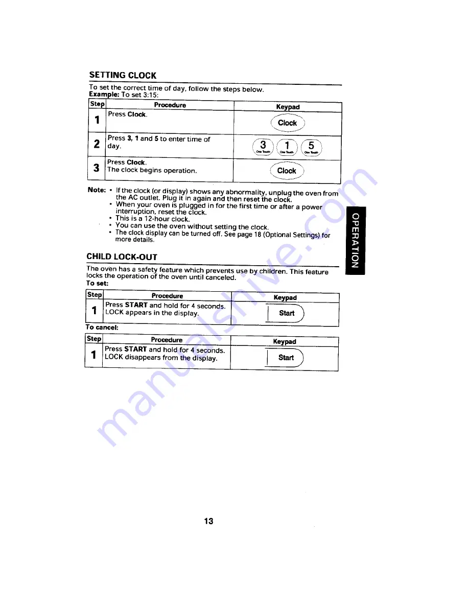 Jenn-Air JMC8100ADB User'S Manual And Cooking Manual Download Page 13