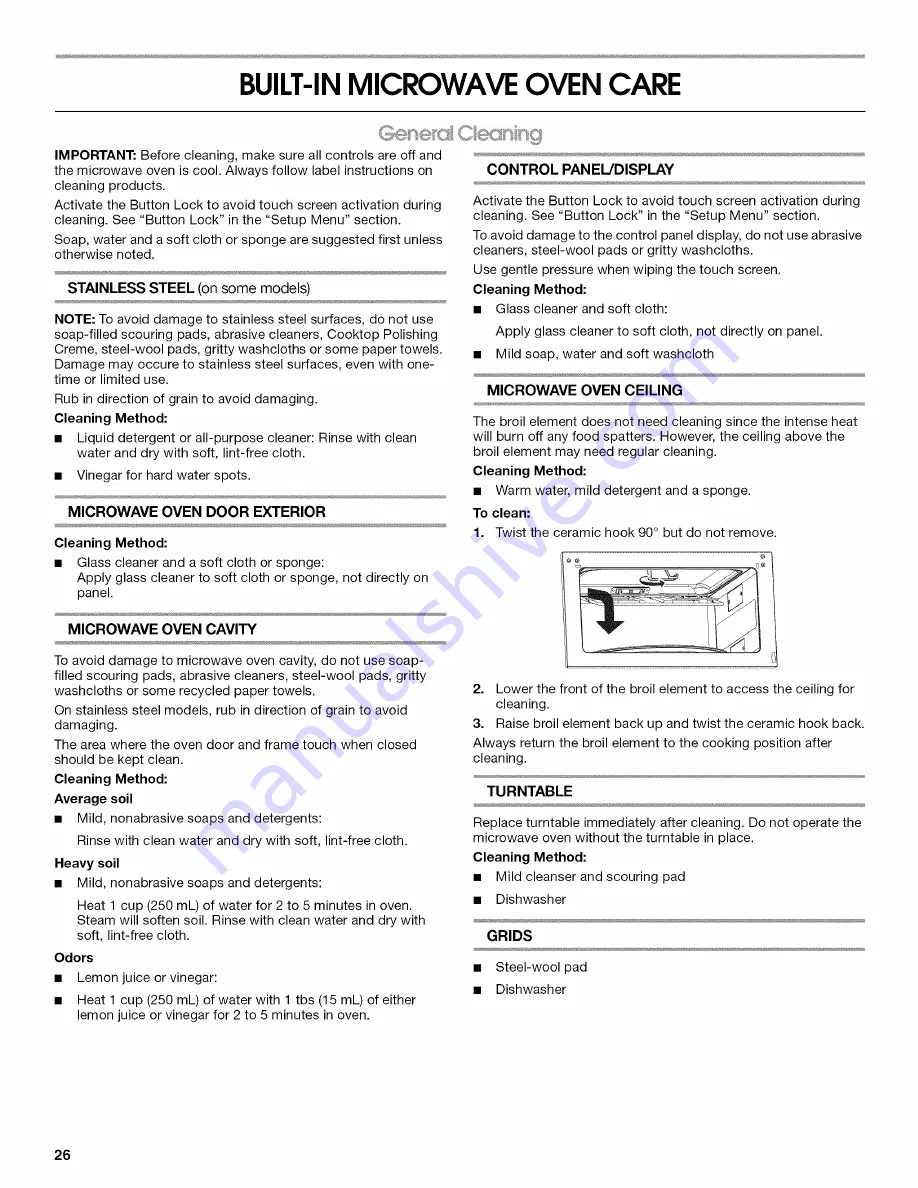 Jenn-Air JMW2430WR00 Use & Care Manual Download Page 26