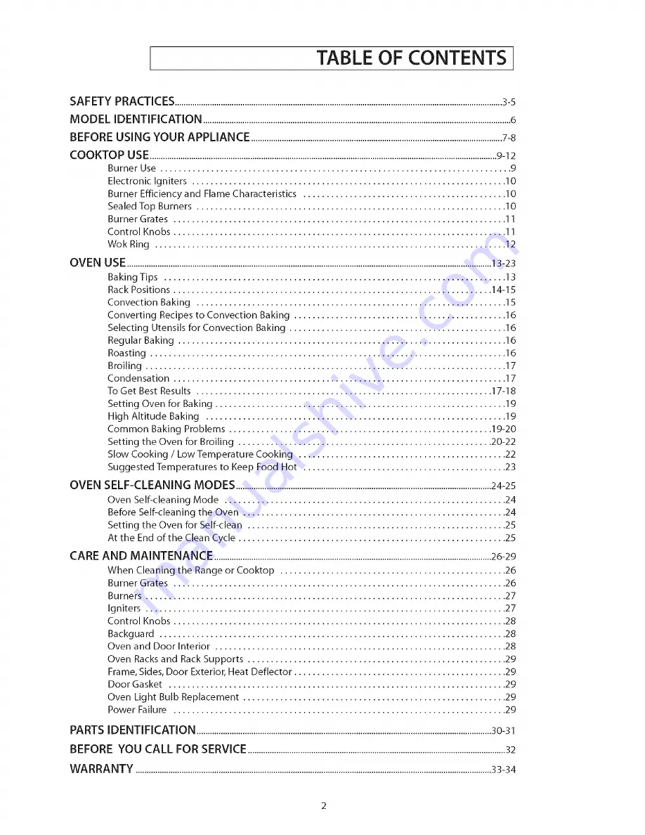 Jenn-Air Pro-Style PRD3030 Скачать руководство пользователя страница 3