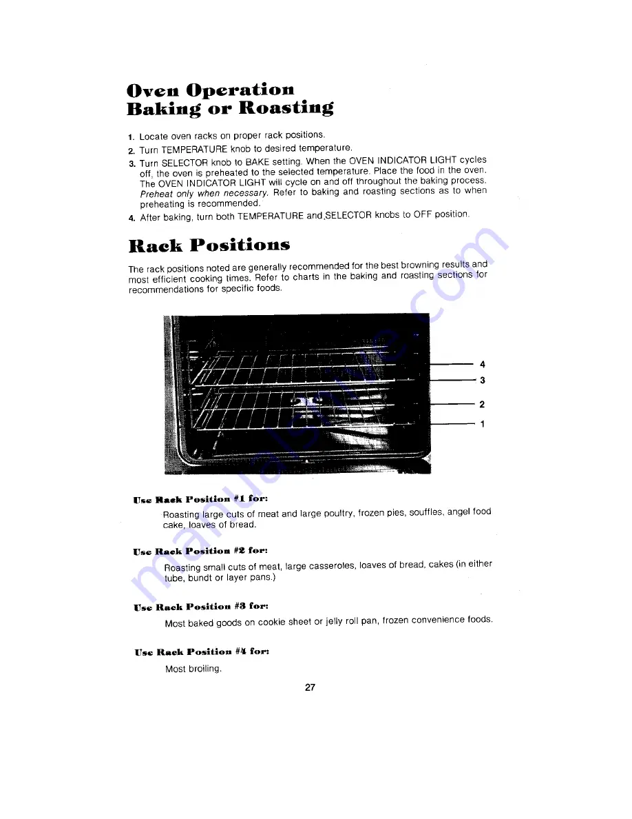 Jenn-Air S105 Use And Care Manual Download Page 26