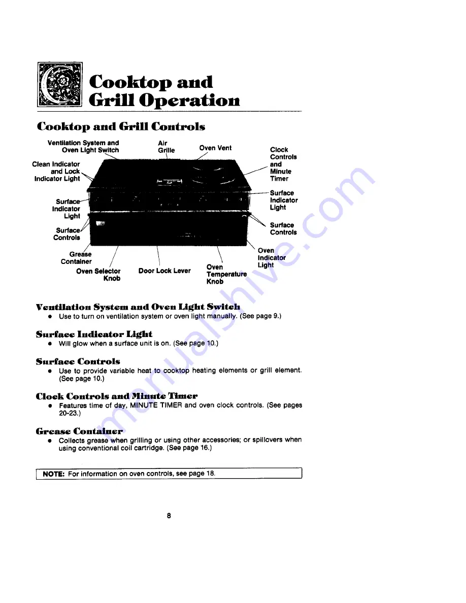 Jenn-Air S136 Use And Care Manual Download Page 8