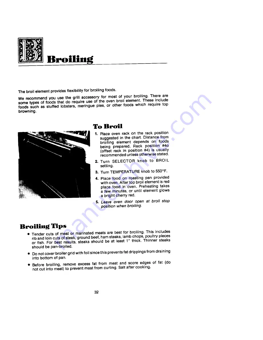 Jenn-Air S136 Use And Care Manual Download Page 32