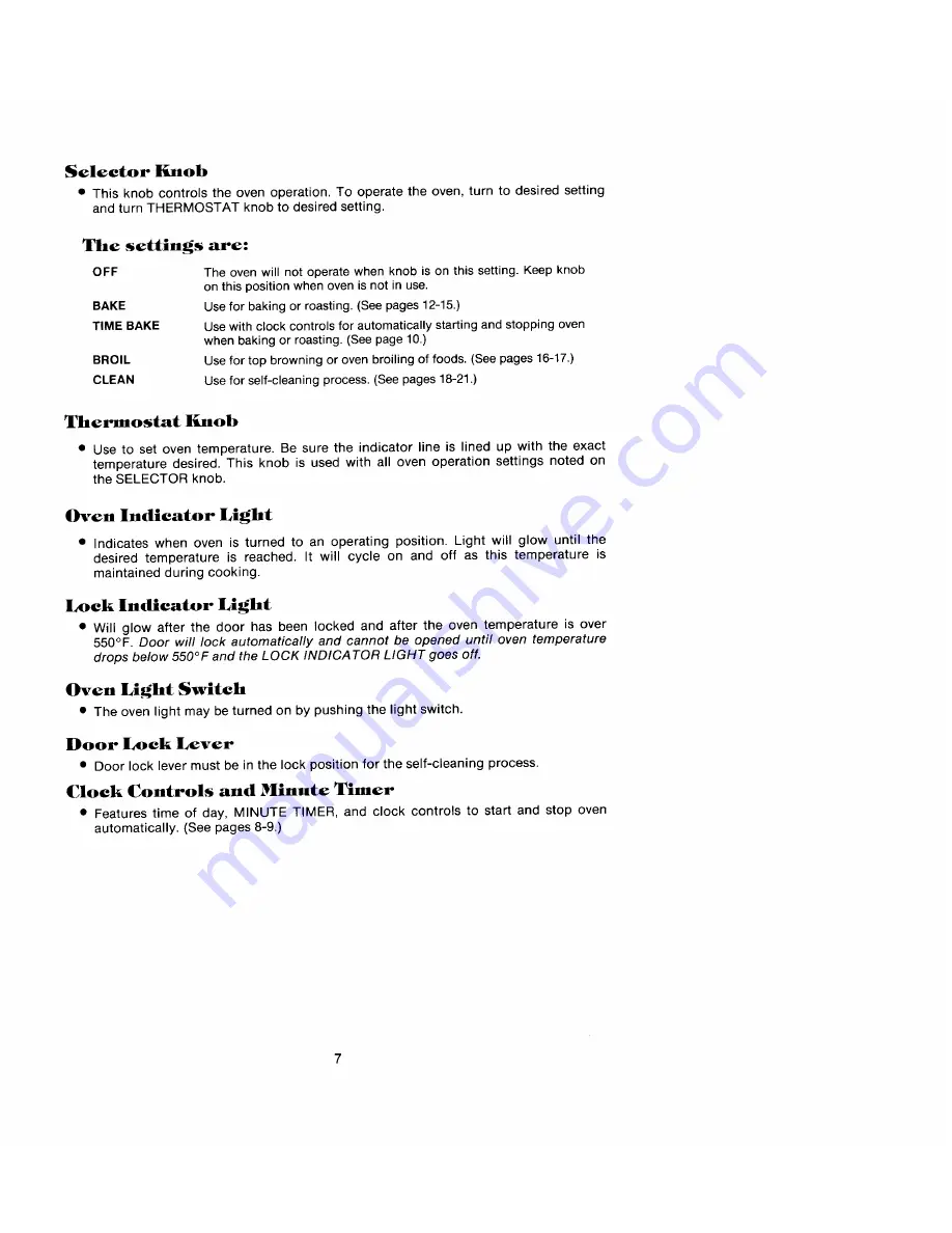 Jenn-Air W116 Use And Care Manual Download Page 6