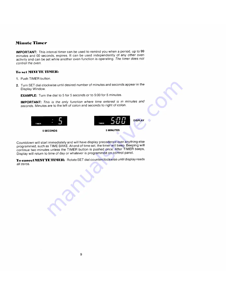 Jenn-Air W130 Use And Care Manual Download Page 8