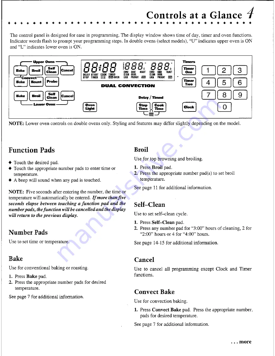 Jenn-Air W30400P Use And Care Manual Download Page 5