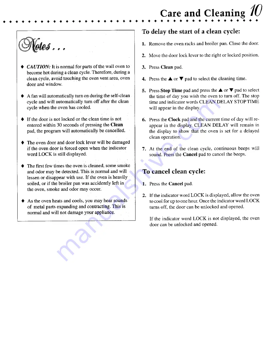 Jenn-Air WG30100 Use & Care Manual Download Page 11