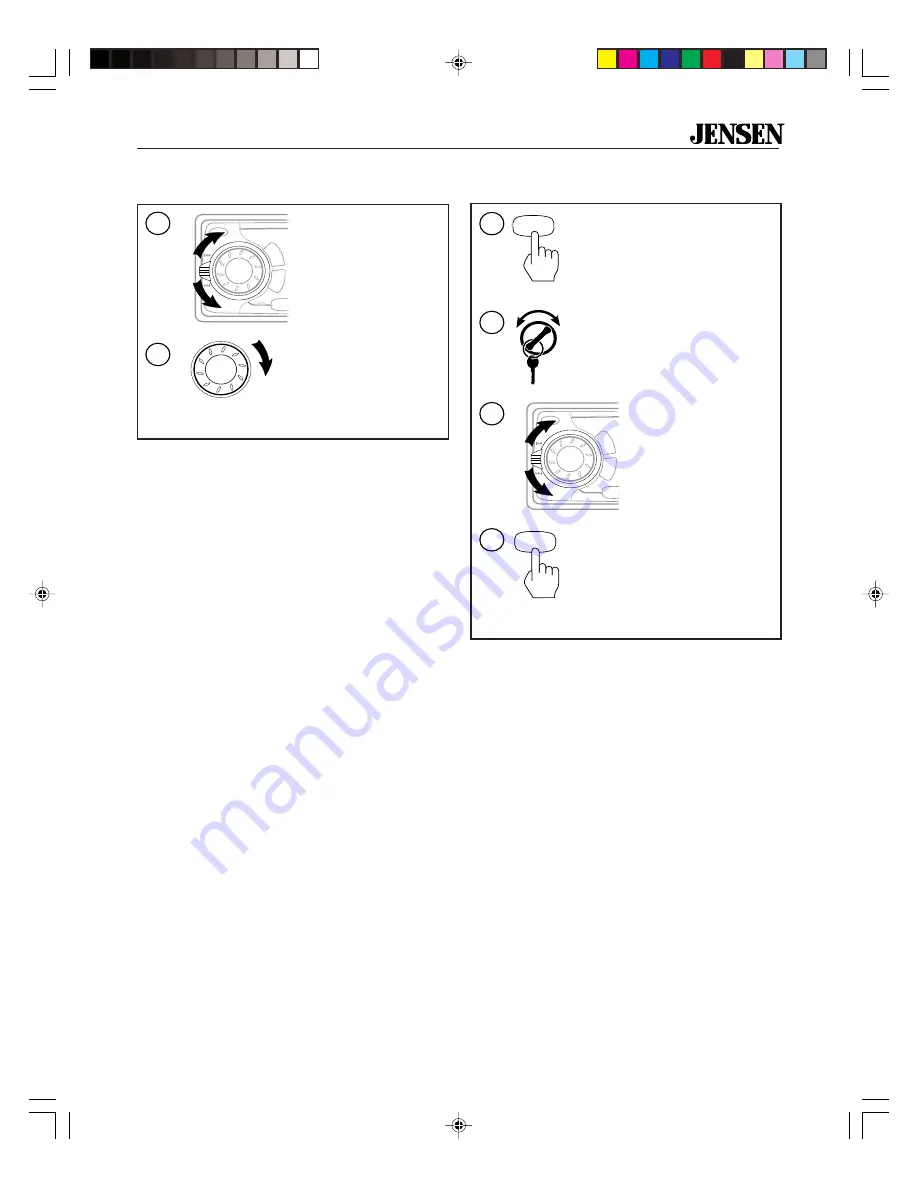 Jensen CD510K Installation Manual Download Page 9