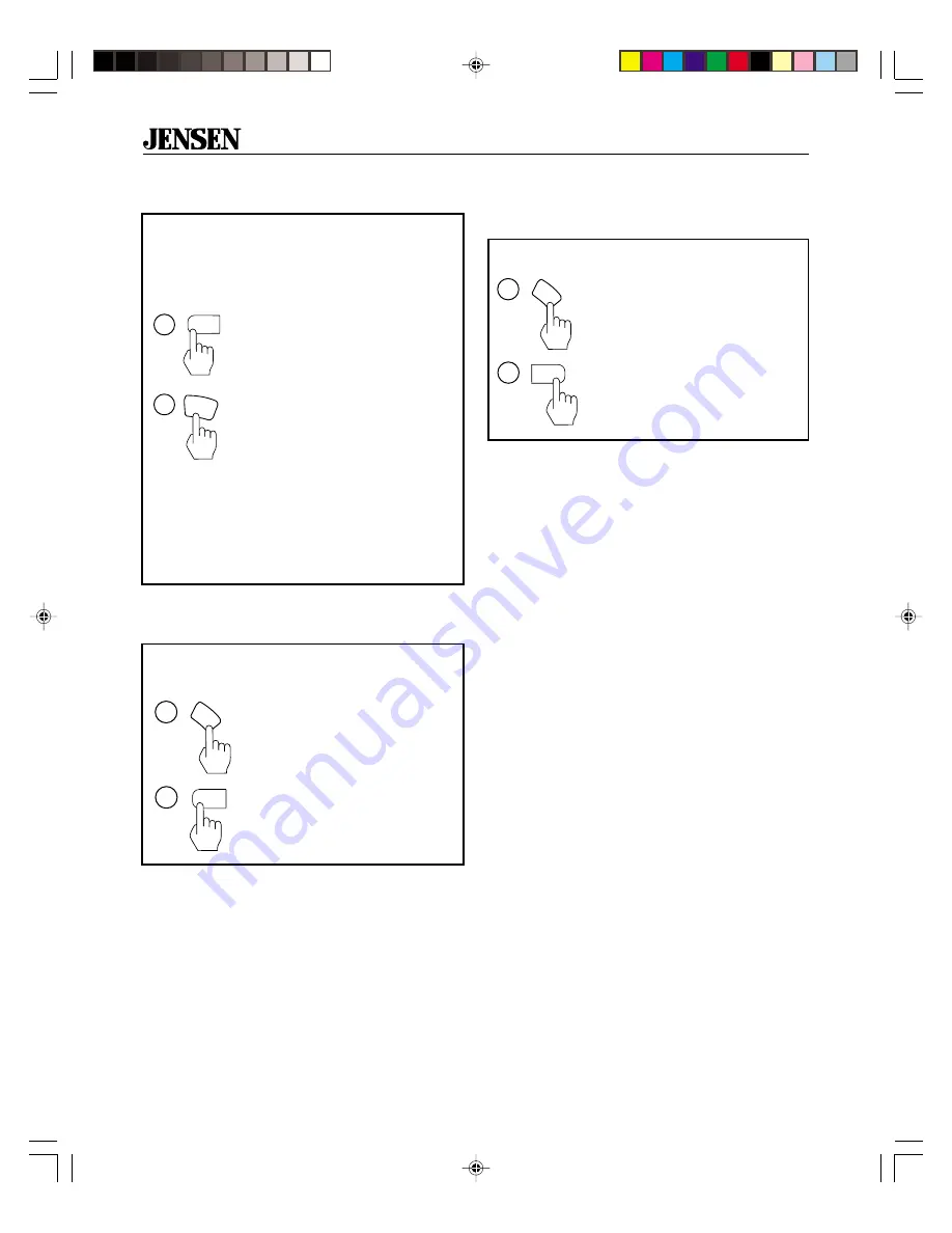 Jensen CD511K Operation Download Page 10