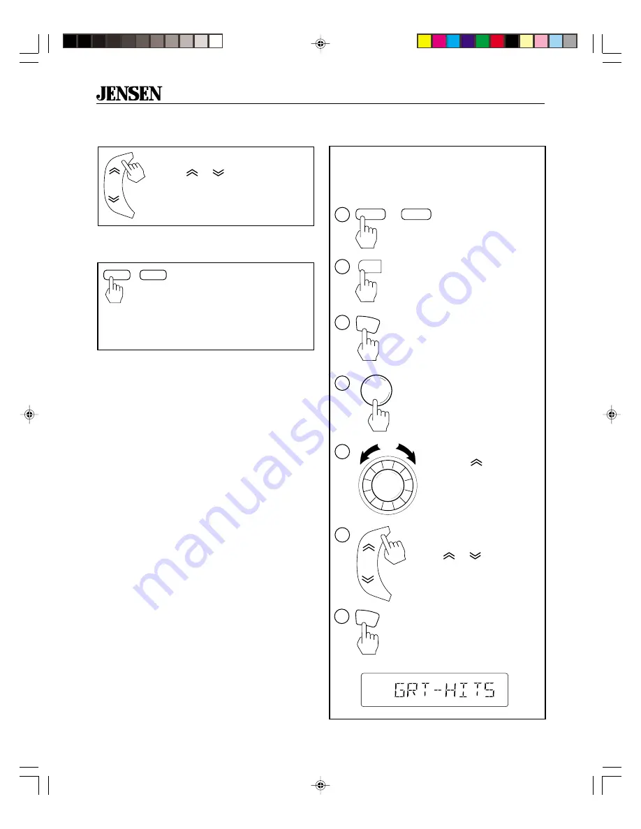 Jensen CD511K Operation Download Page 14