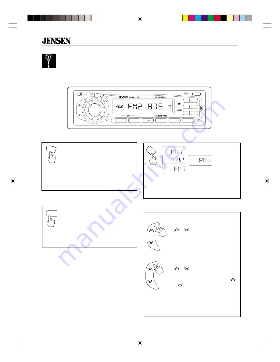 Jensen CD511K Скачать руководство пользователя страница 24