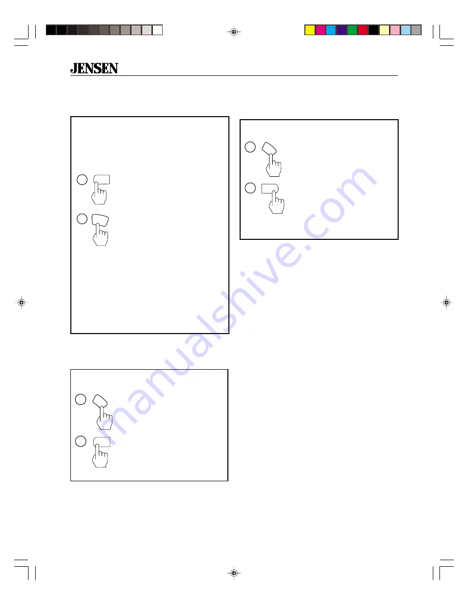 Jensen CD511K Operation Download Page 26