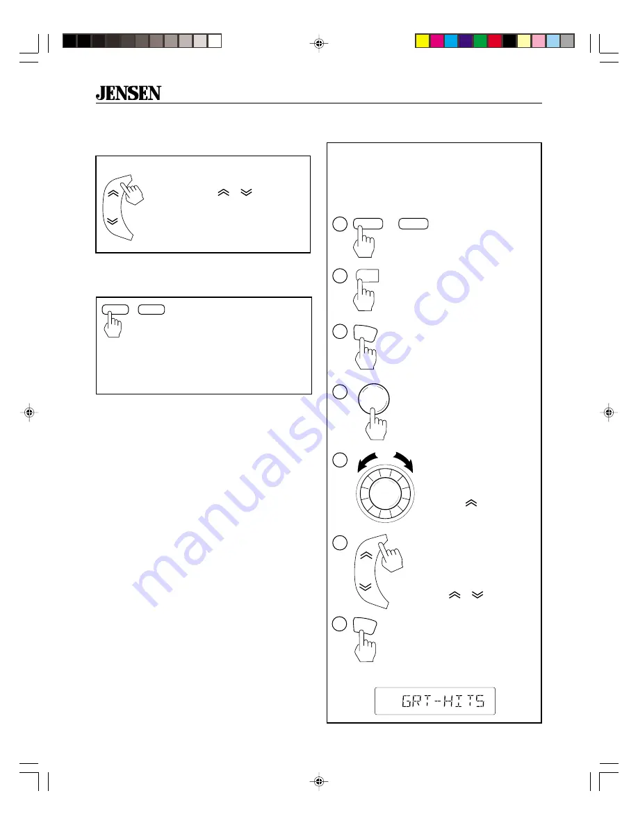 Jensen CD511K Operation Download Page 30