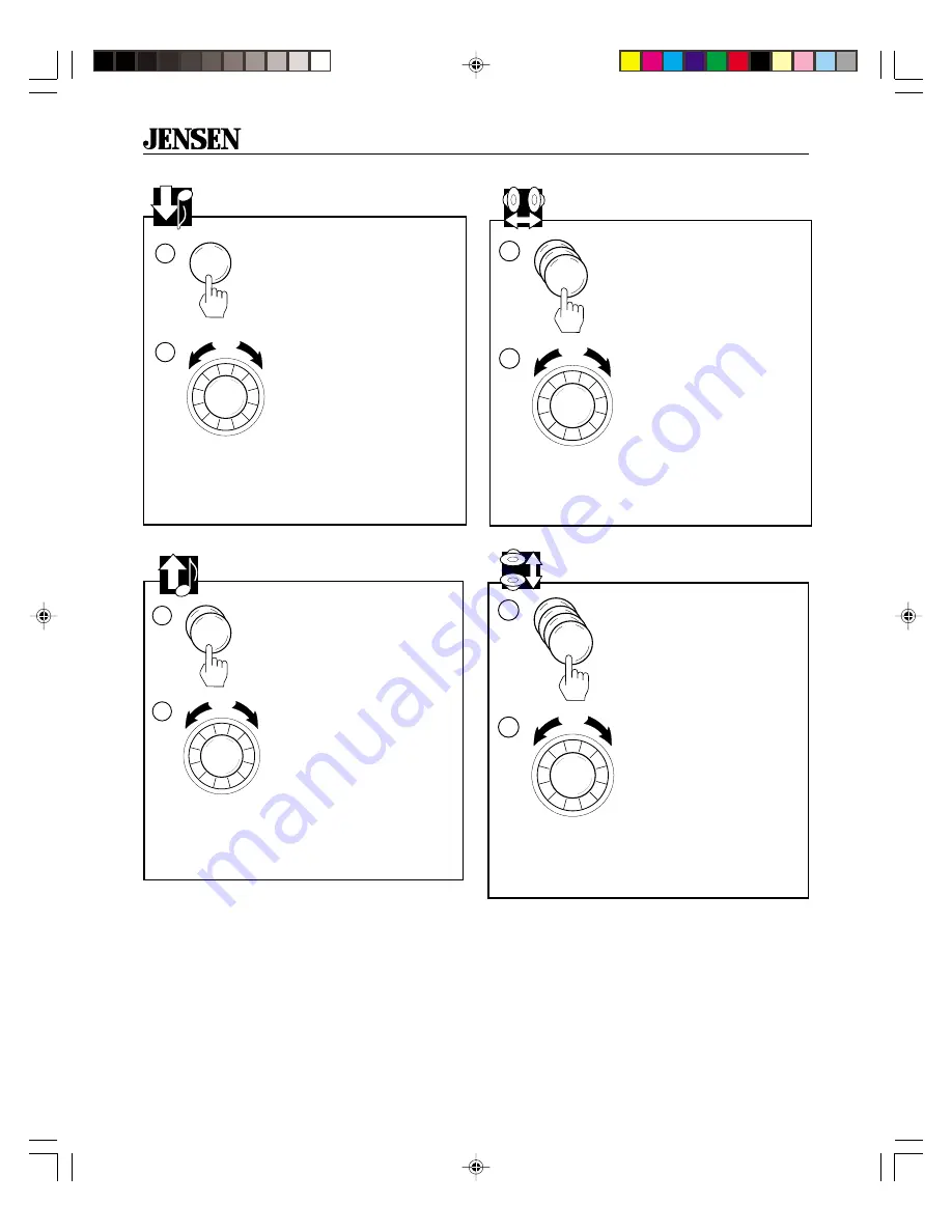 Jensen CD511K Скачать руководство пользователя страница 38