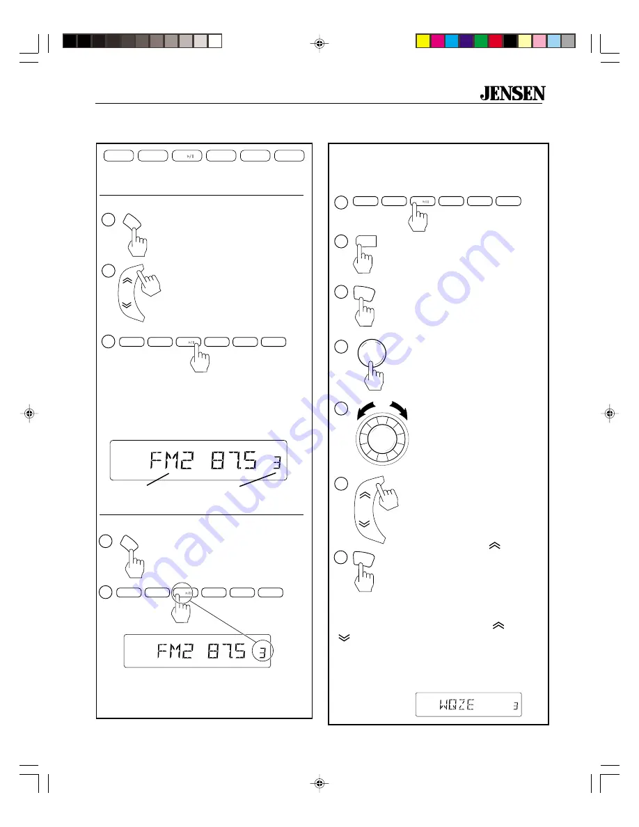 Jensen CD511K Скачать руководство пользователя страница 41