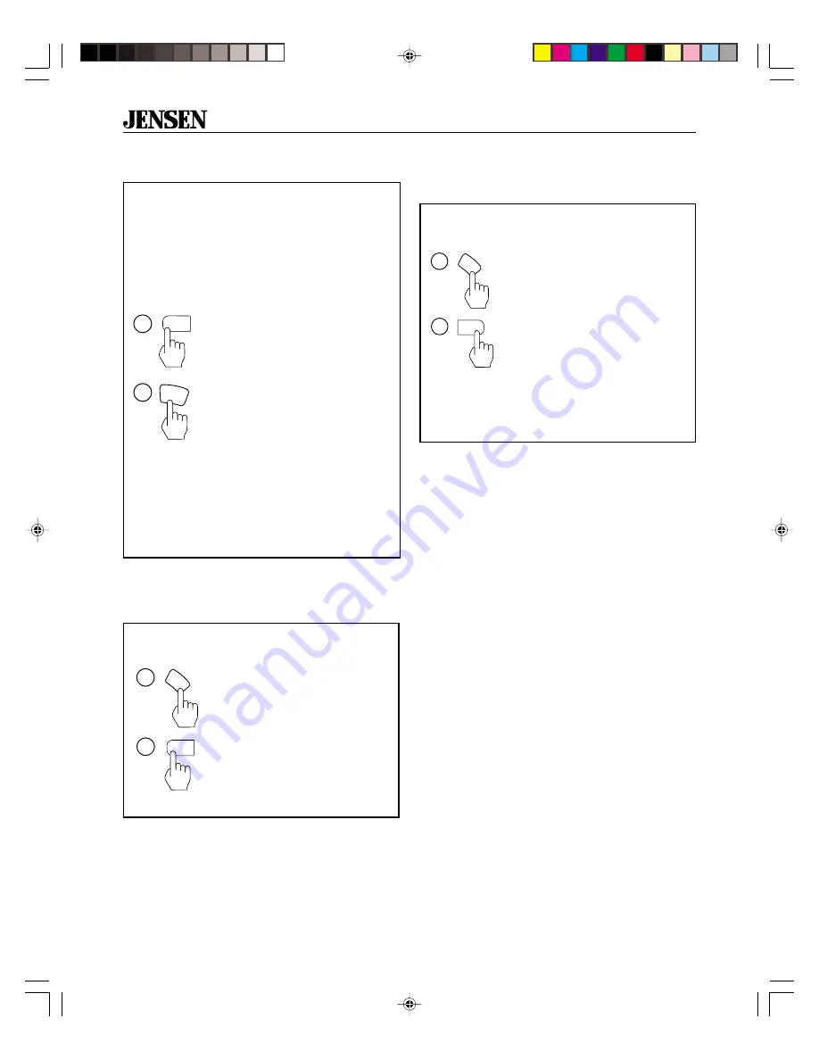 Jensen CD511K Скачать руководство пользователя страница 42