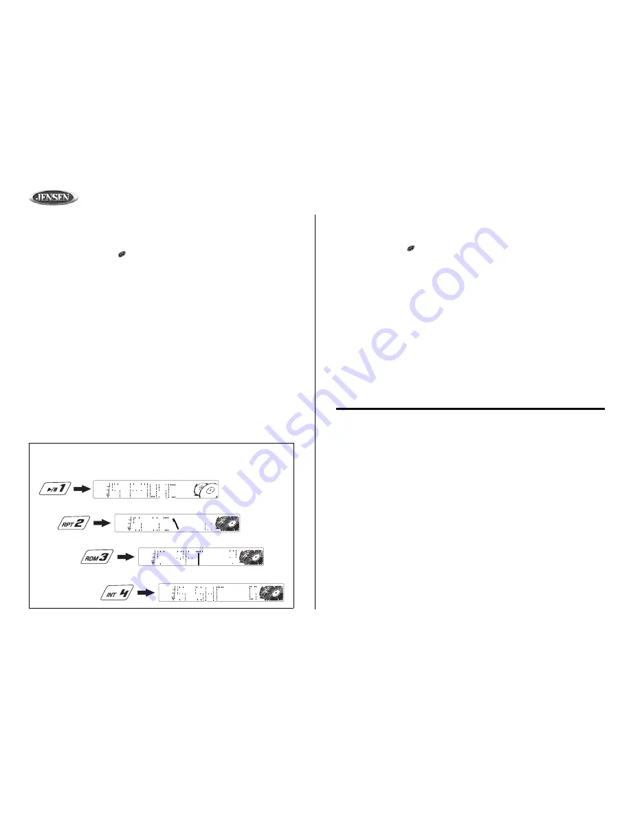 Jensen CR1610 Скачать руководство пользователя страница 18