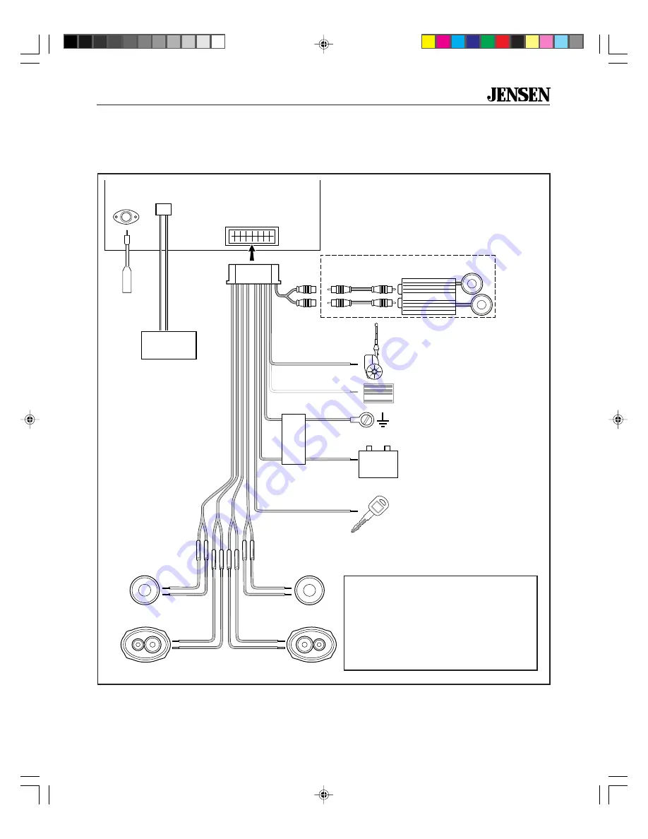 Jensen DC 9520 A Installation Manual Download Page 7