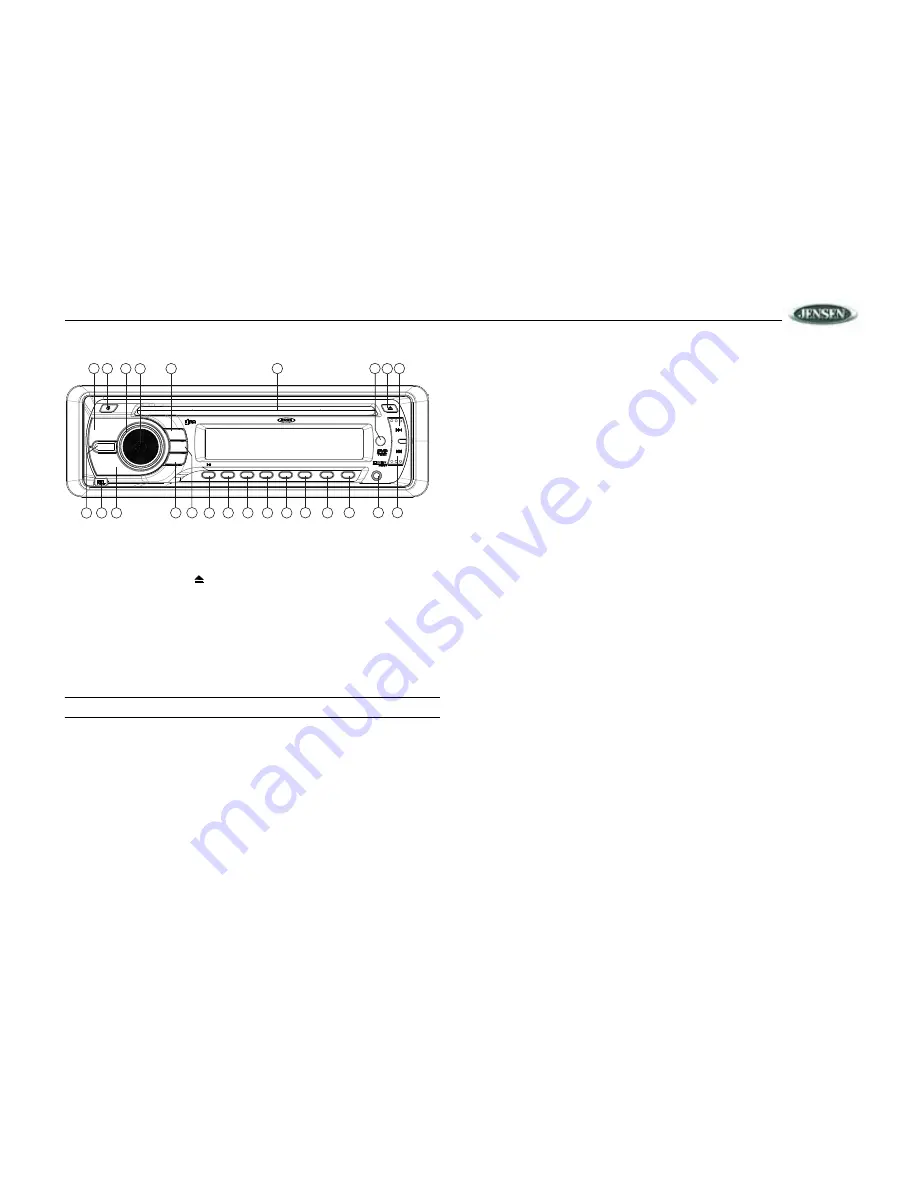 Jensen DV2011 Installation And Operation Manual Download Page 13