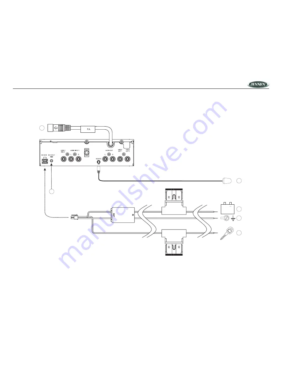 Jensen DV354 Скачать руководство пользователя страница 5