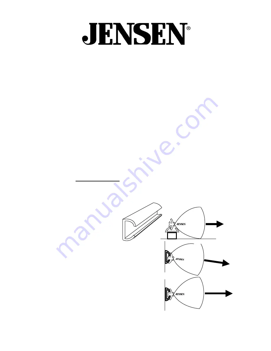 Jensen Groove 310 Instructions Download Page 1