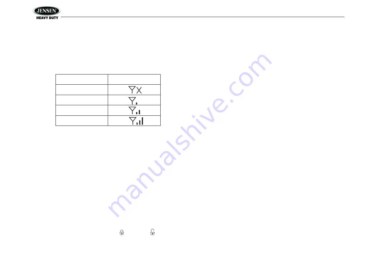 Jensen Heavy Duty HD1BT Installation And Operation Manual Download Page 13