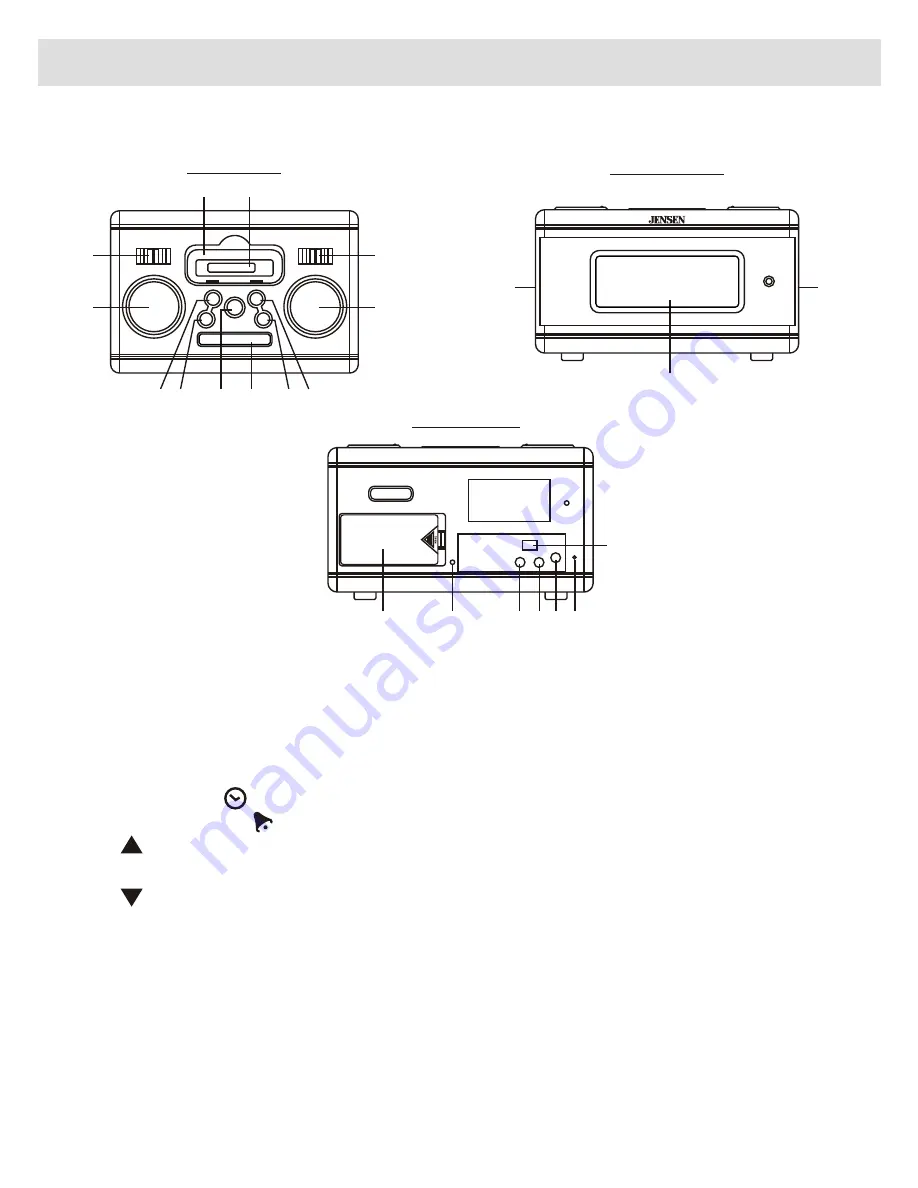 Jensen JiMS-125 Owner'S Manual Download Page 9