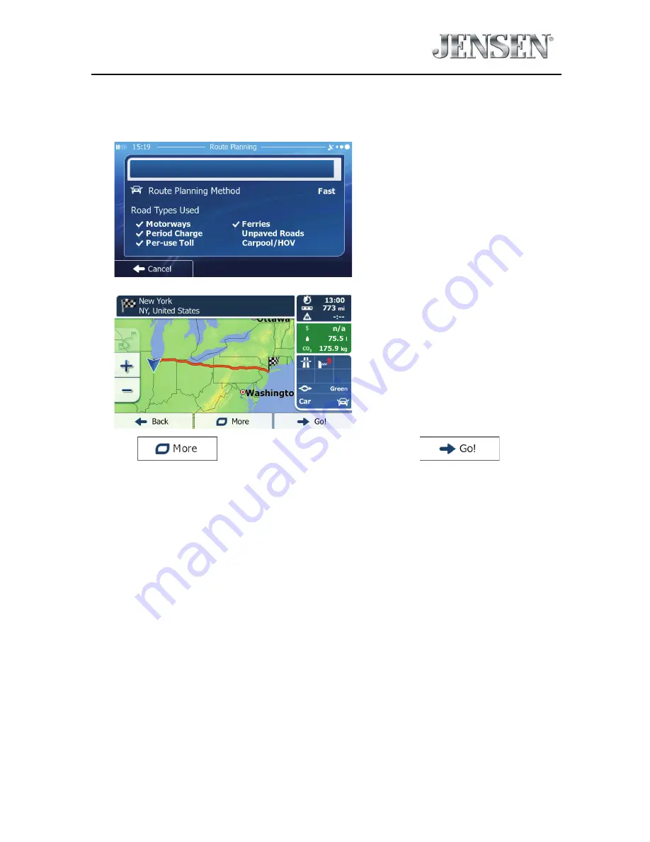 Jensen VX7010 Operating Instructions Manual Download Page 154