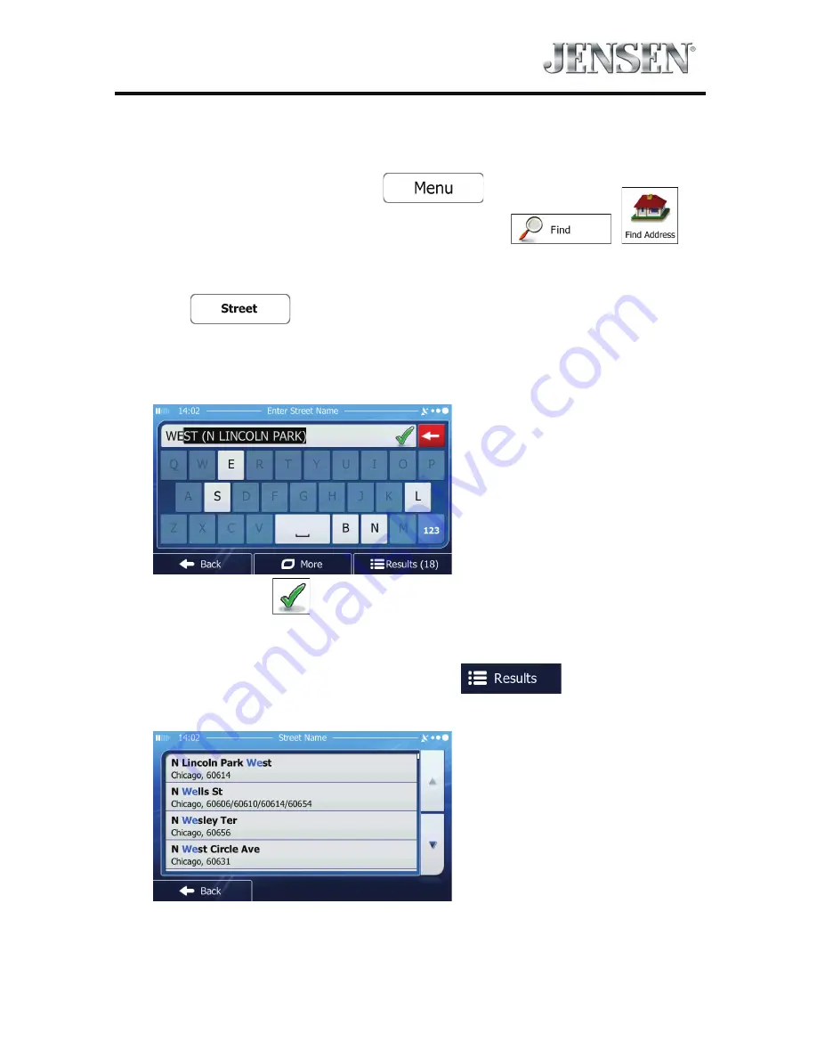 Jensen VX7020 Operating Instructions Manual Download Page 156