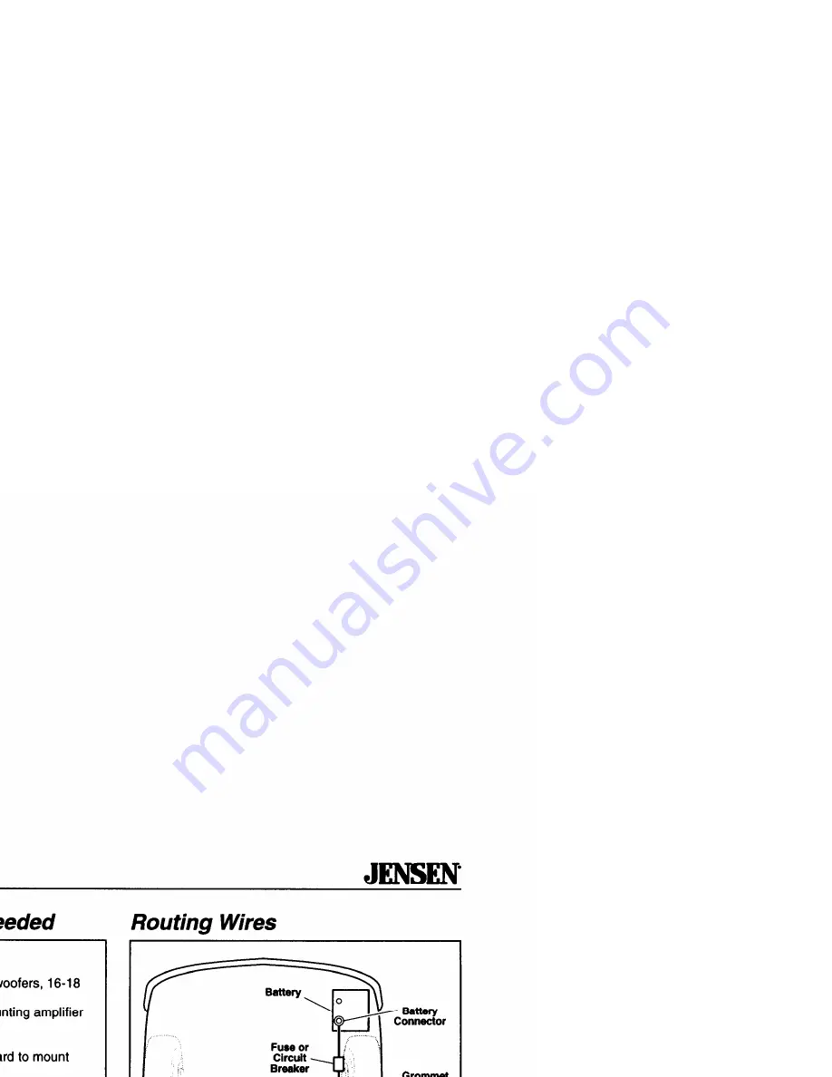 Jensen XA2250 Install Manual & User Manual Download Page 3