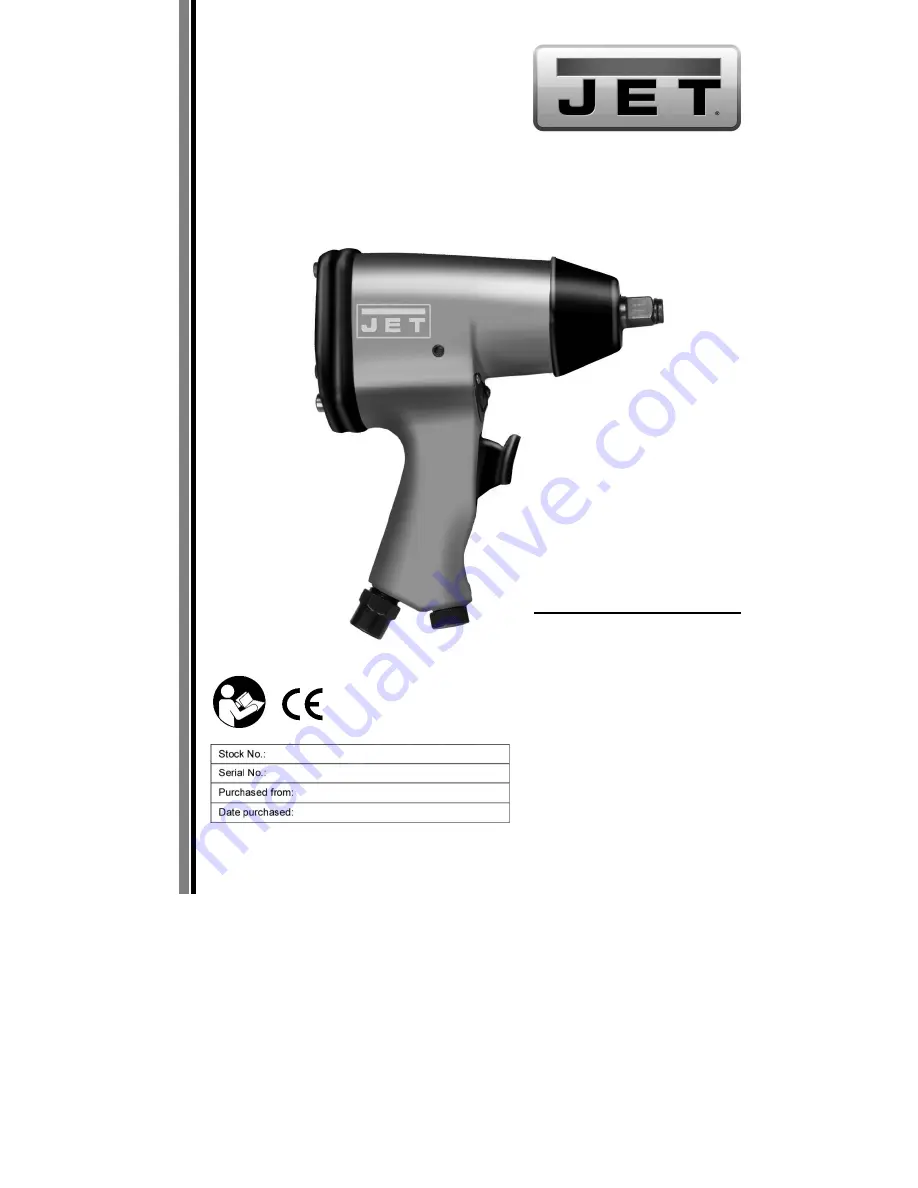 Jet 505102 Operations & Parts Manual Download Page 1