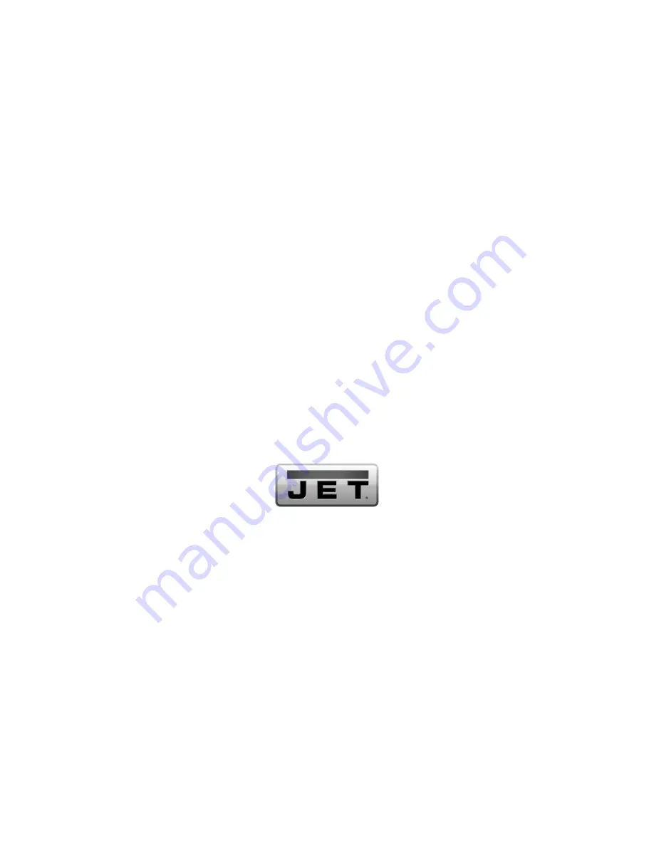 Jet 505125 Operations & Parts Manual Download Page 16