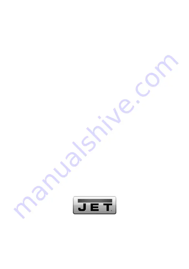 Jet 505800 Operations & Parts Manual Download Page 16